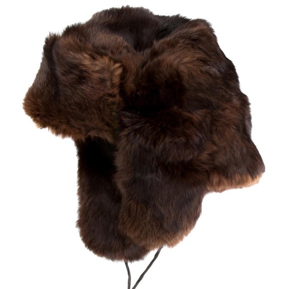 Vintage genuine fur trapper hat in rich chocolate brown gorgeous color and feel - Picture 3 of 16